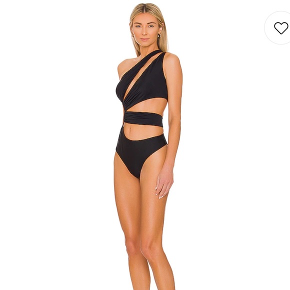DEVON WINDSOR Nadine One Piece in Black - Picture 4 of 4